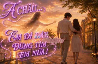 A Châu, Em Đi Đây...đừng Tìm Em Nữa!