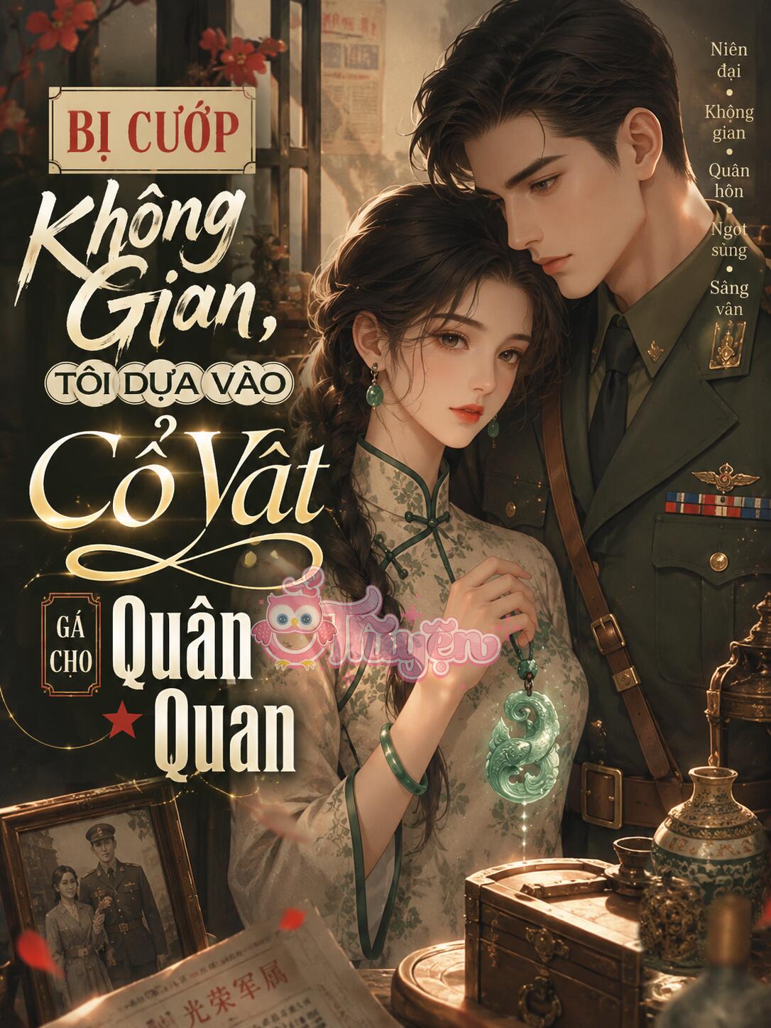 Bị Cướp Không Gian, Tôi Dựa Vào Cổ Vật Gả Cho Quân Quan