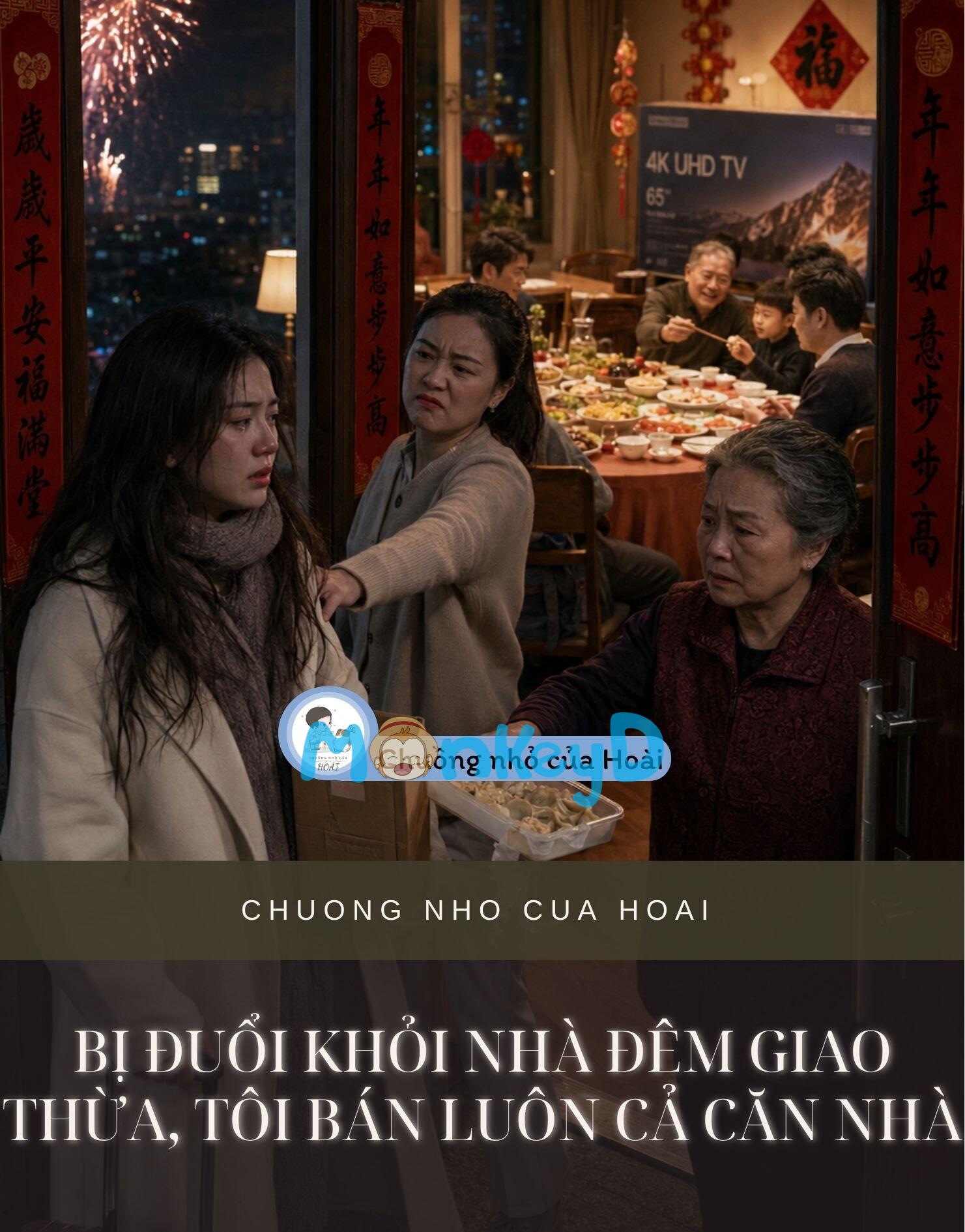 Bị Đuổi Khỏi Nhà Đêm Giao Thừa, Tôi Bán Luôn Cả Căn Nhà