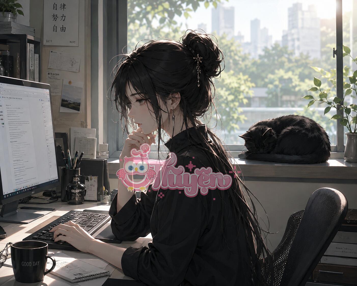 Cảnh Trưởng Mèo Đen Trực Tuyến Bắt Rắn