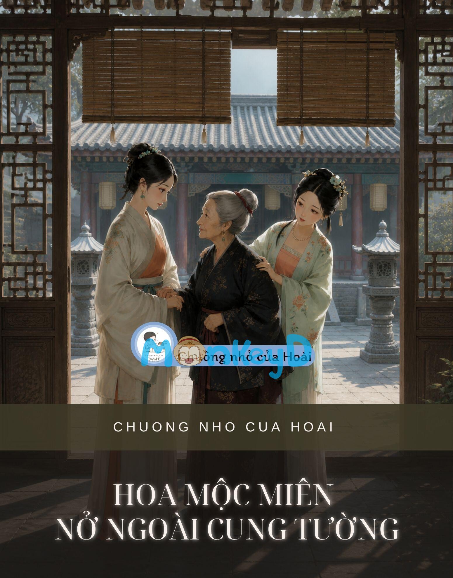 Hoa Mộc Miên Nở Ngoài Cung Tường