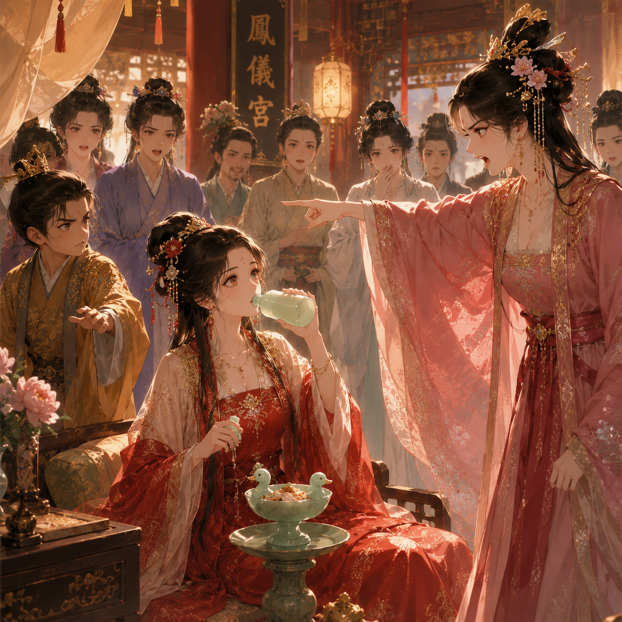 Tân Phi Vừa Nhập Cung Đã Muốn Đuổi Ta Vào Lãnh Cung