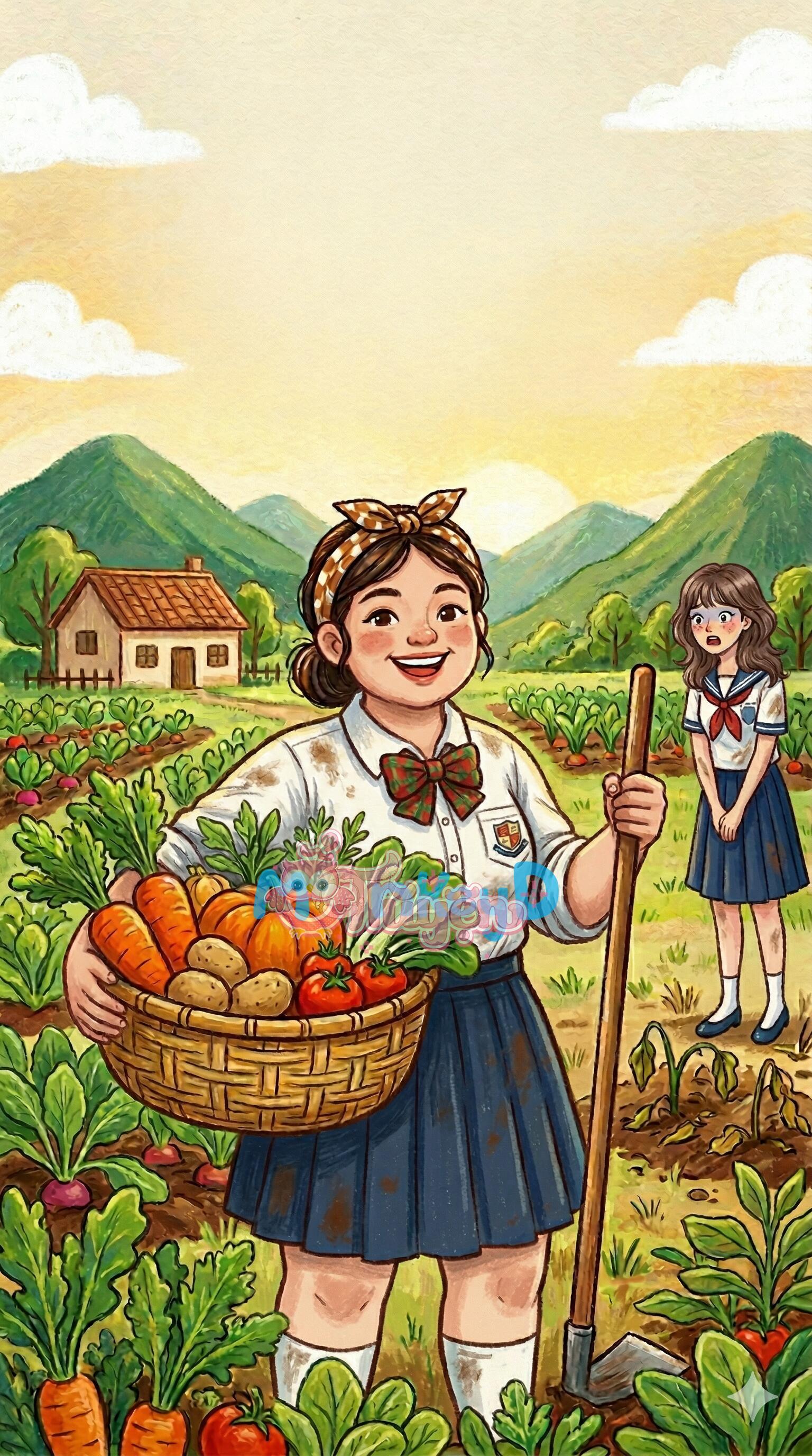 Xuyên Thành Nữ Phụ Béo Phì, Tôi Nhờ Làm Nông Mà Thành Công Vả Mặt Nữ Chính